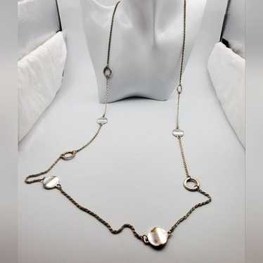 Vintage Long length Liz claiborne sway necklace N… - image 1