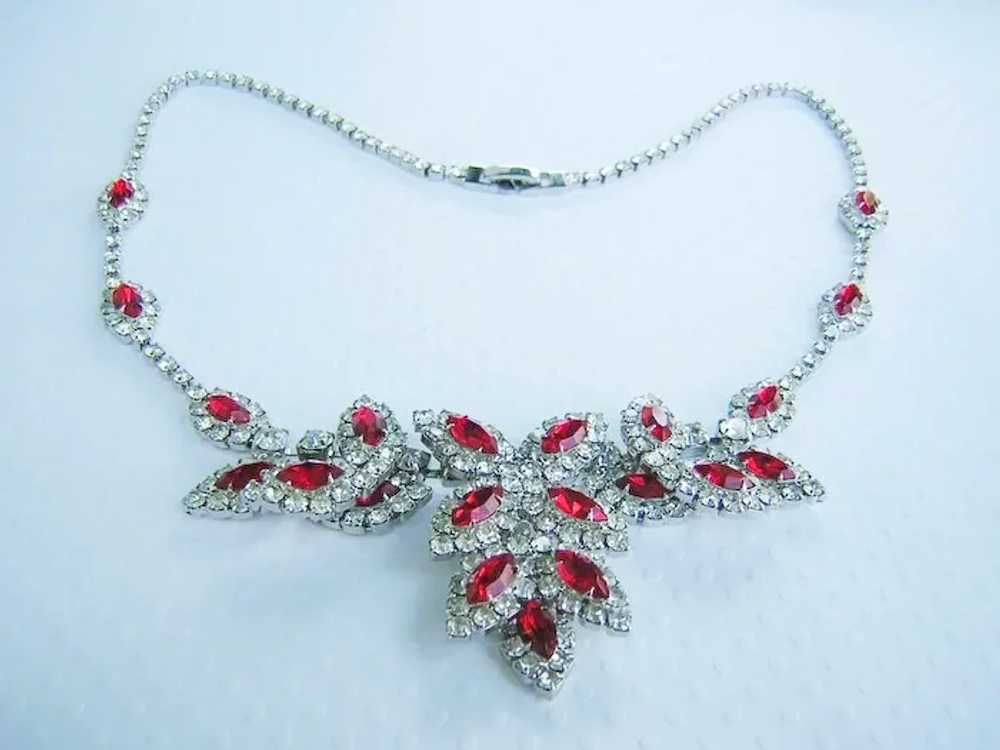 1975 RUNWAY True RED & Diamond Like Decadent RHIN… - image 4