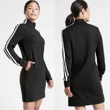 Athleta Circa track Sweater Dress Women Size Small