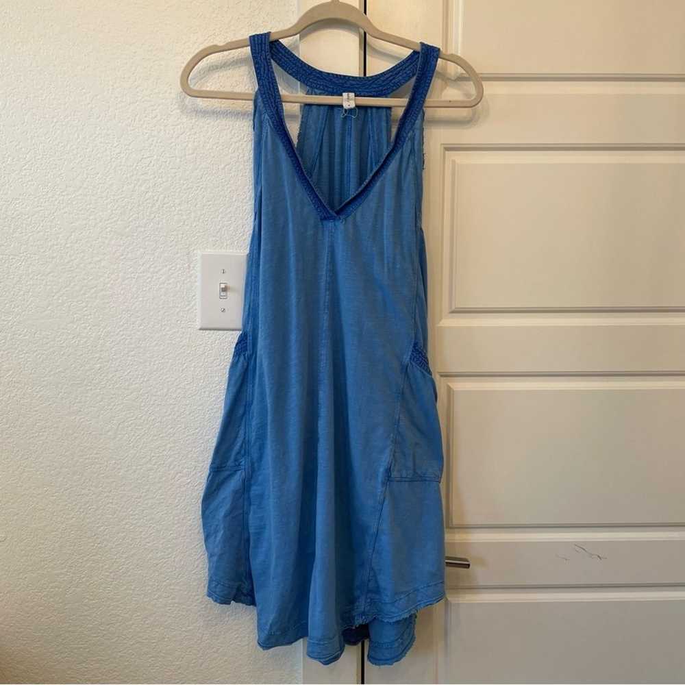 Anthro Daily Practice Carlie V-Neck Mini Dress - image 3