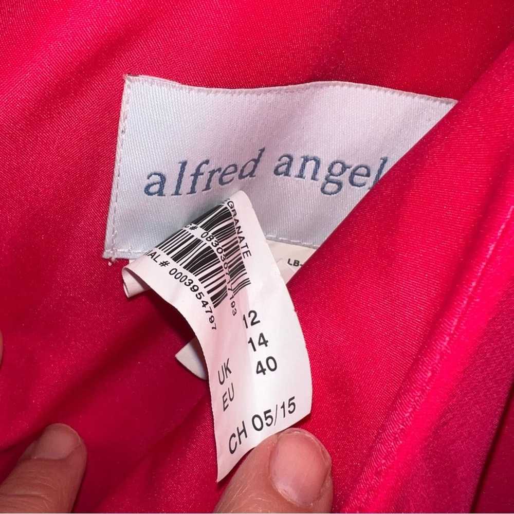 Alfred Angelo One Shoulder Ruffled Chiffon Cockta… - image 10