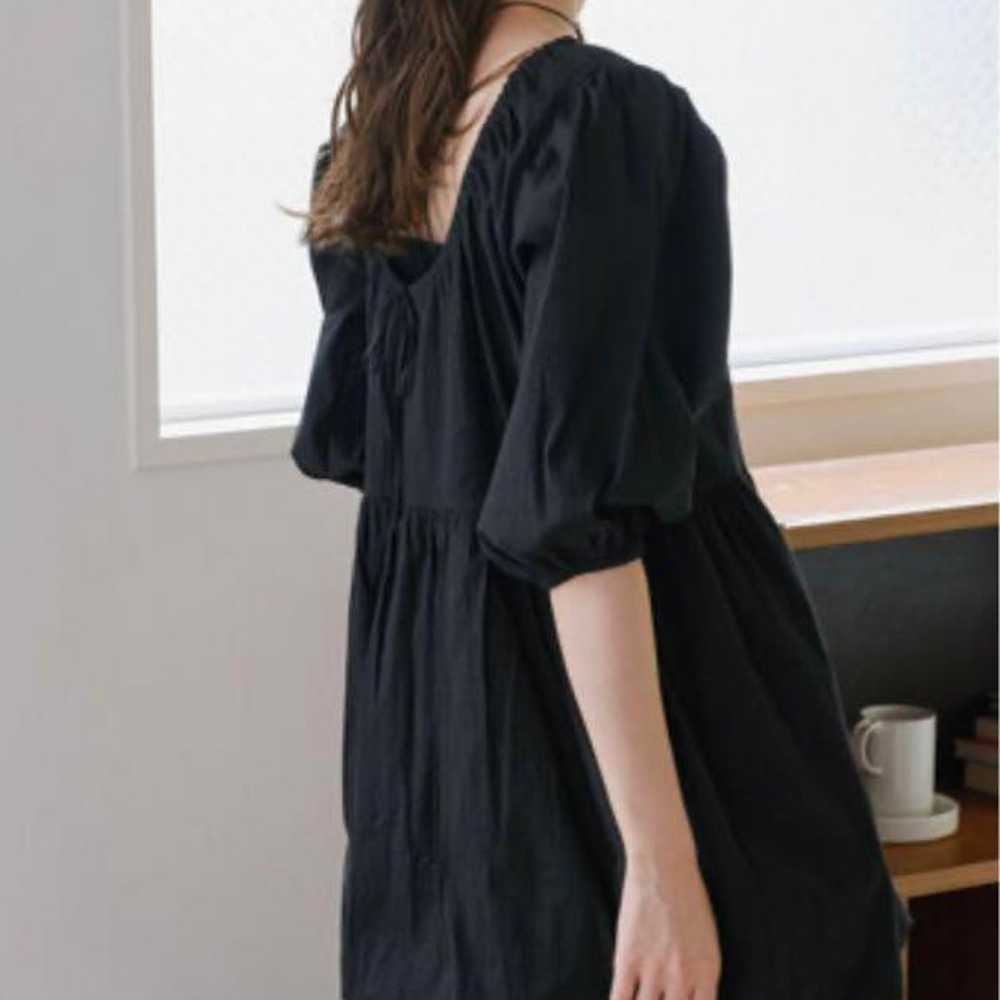 Kastane Balloon Gather 5-Minute Sleeve Tunic - image 2