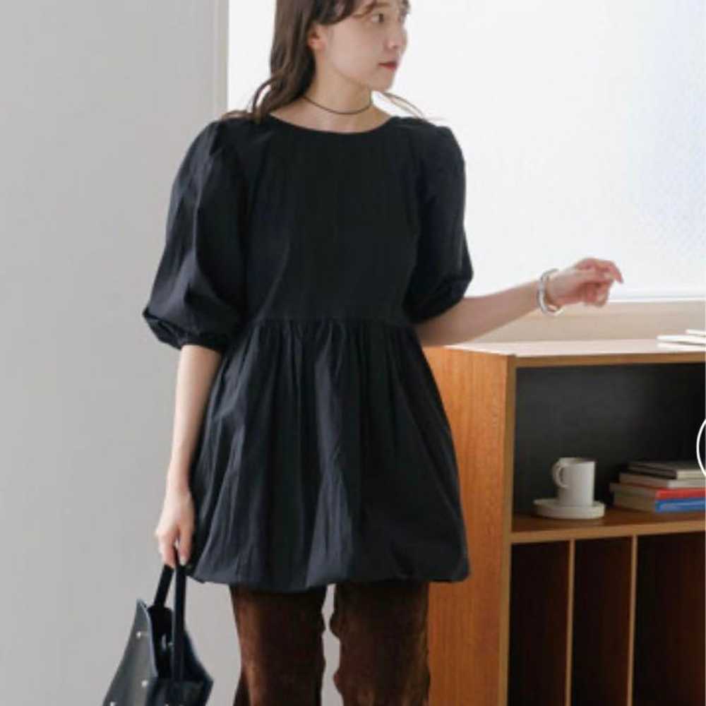 Kastane Balloon Gather 5-Minute Sleeve Tunic - image 4