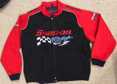 90's 入手困難 SNAP-ON レーシング スタジャン ボンバーJKT Snap on racing jacket - Gem