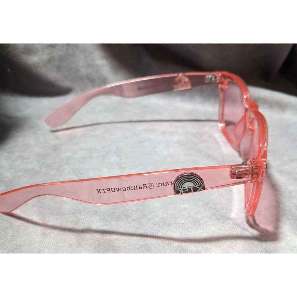 Other Rainbow OPTX Translucent Rose Sunglasses - image 2