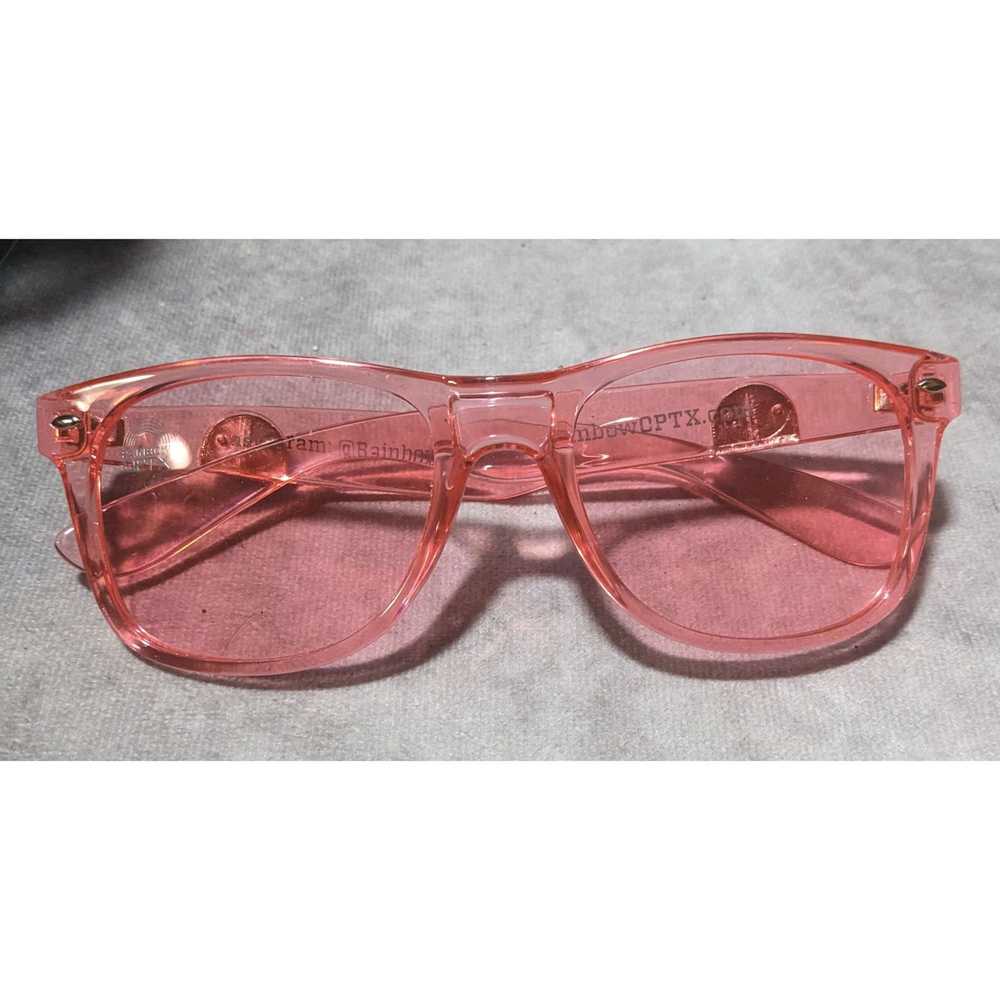 Other Rainbow OPTX Translucent Rose Sunglasses - image 4