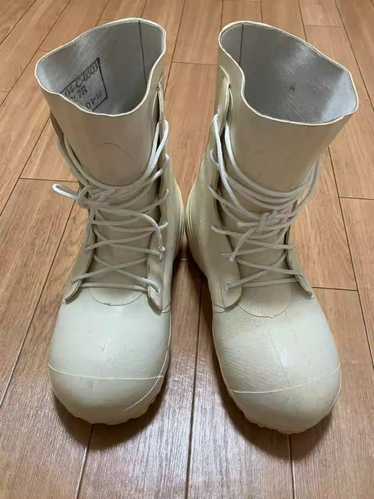 Vintage RAF SIMONS 14fw Show Military Boots - image 1