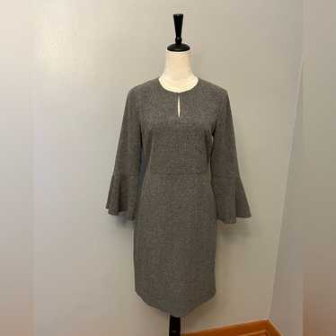 Ann Taylor Factory Flare Sleeve Sheath Dress - Si… - image 1