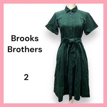 Brooks Brothers - shirt dress, corduroy dress, hal