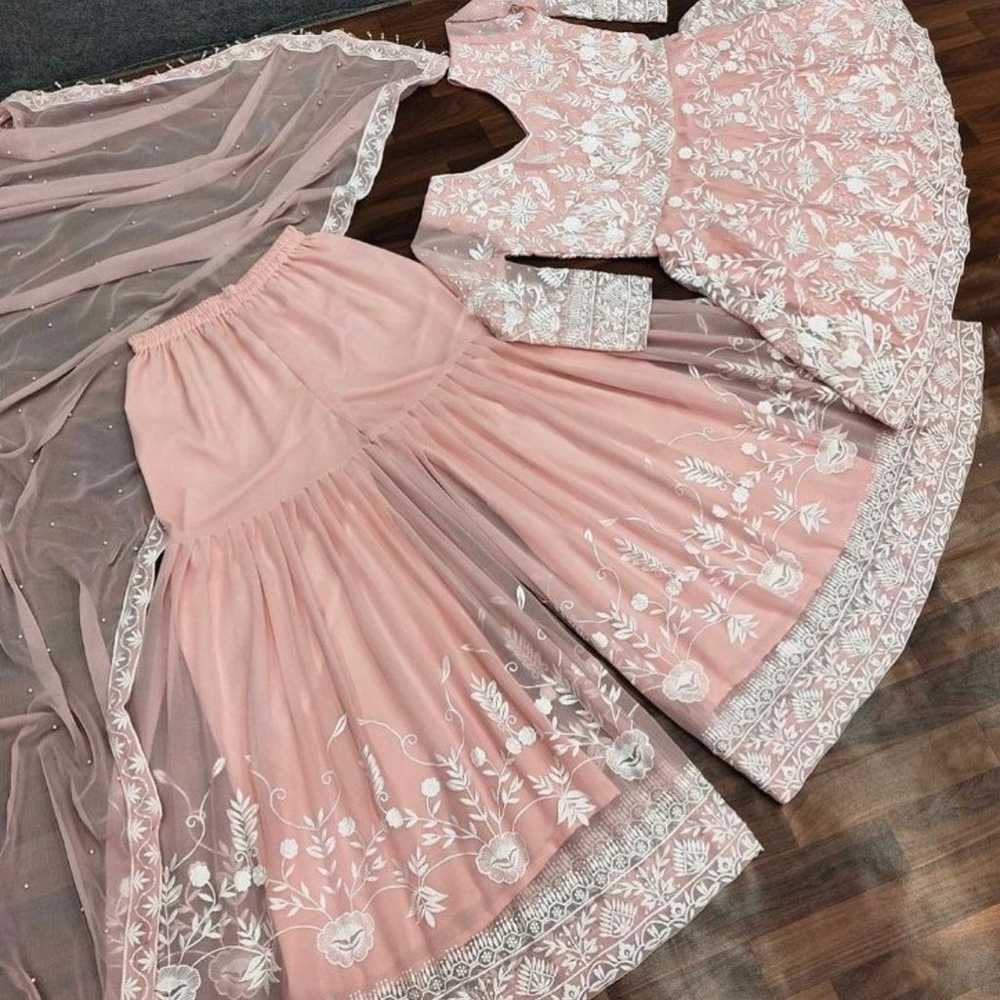 Chikankari sharara - image 1