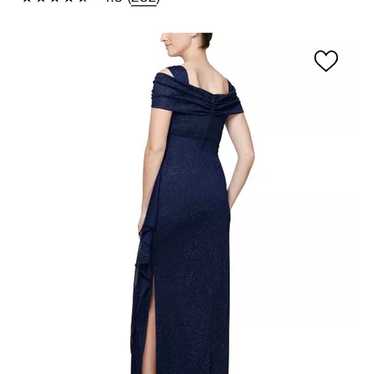 Gown- navy.  Worn once.