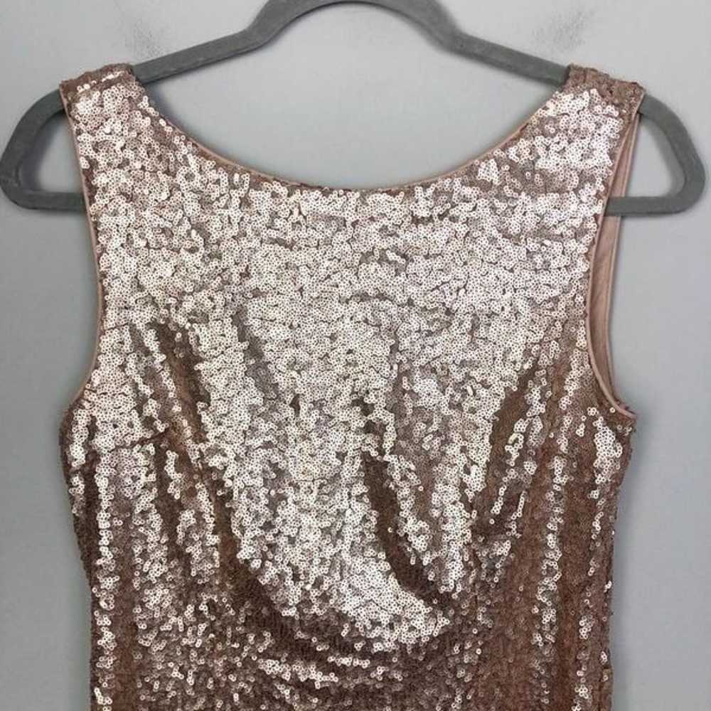 LULU’S | Shine Time Champagne Sequin Mini Dress D… - image 6