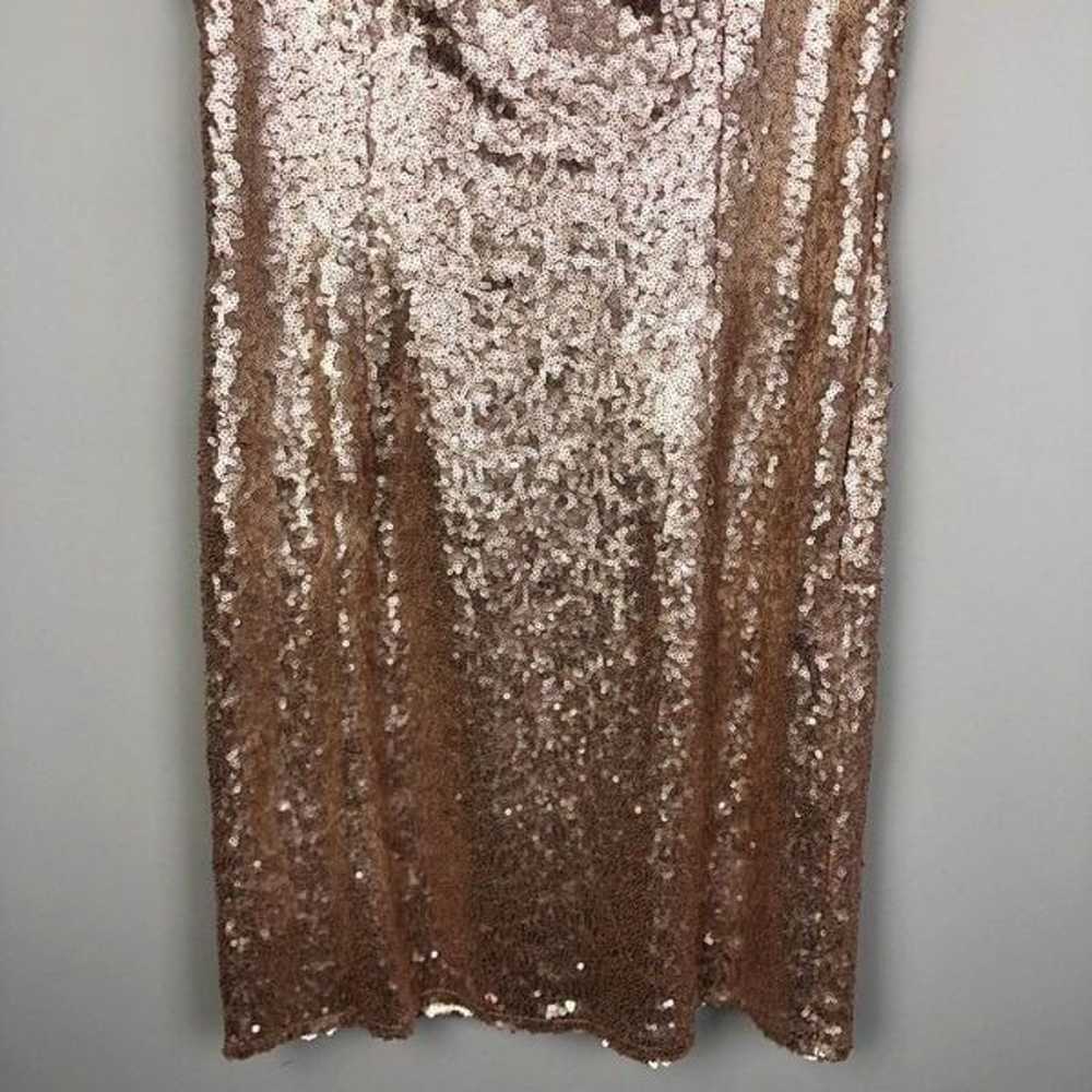 LULU’S | Shine Time Champagne Sequin Mini Dress D… - image 7