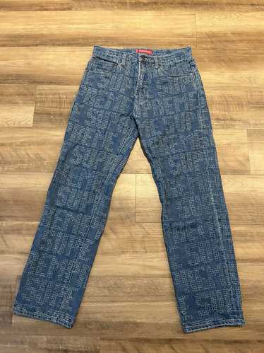 Supreme Supreme Needle Punch Jean