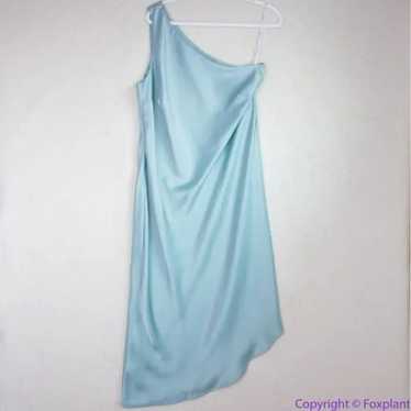 NEW Eloquii One Shoulder Satin Dress asymmetrical… - image 1