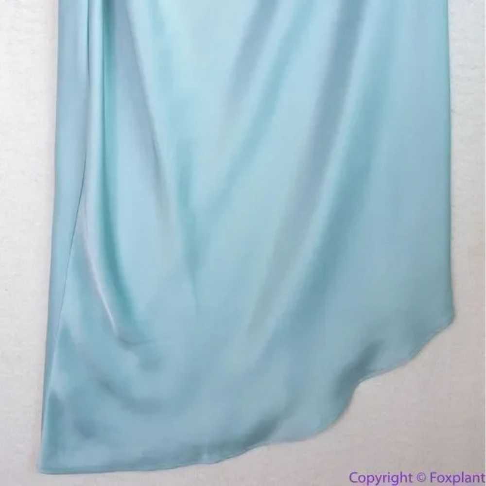 NEW Eloquii One Shoulder Satin Dress asymmetrical… - image 4