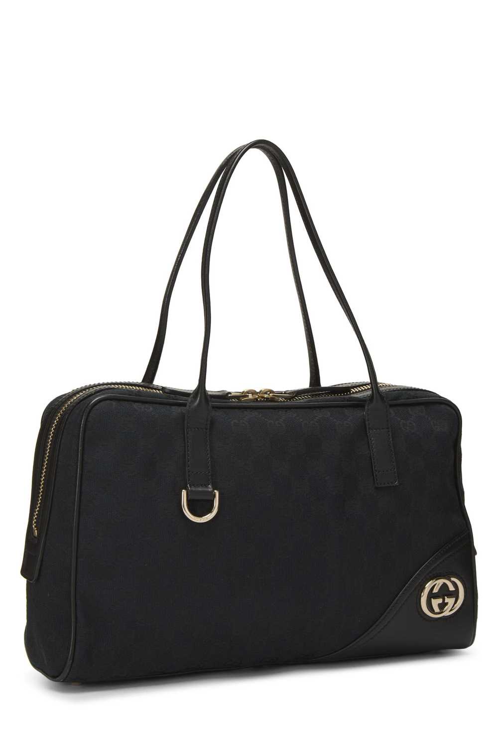 Black GG Canvas Britt Boston - image 2