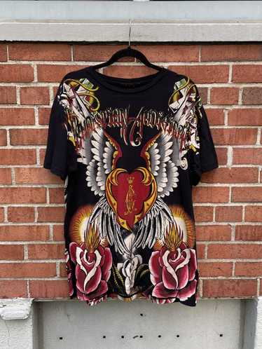 Christian Audigier Y2k outlet Shiva Vneck