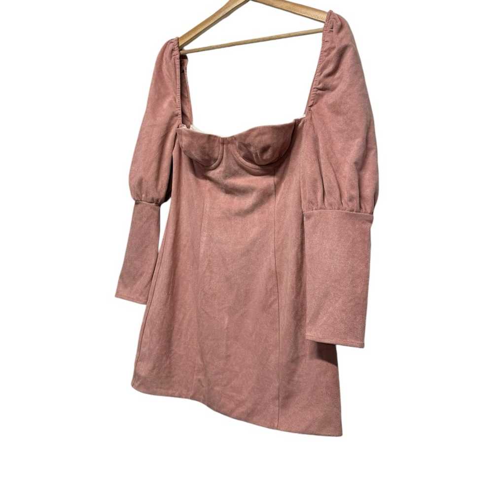 NWOT REVOLVE MAJORELLE Bria Mini Dress Pink Mauve… - image 6