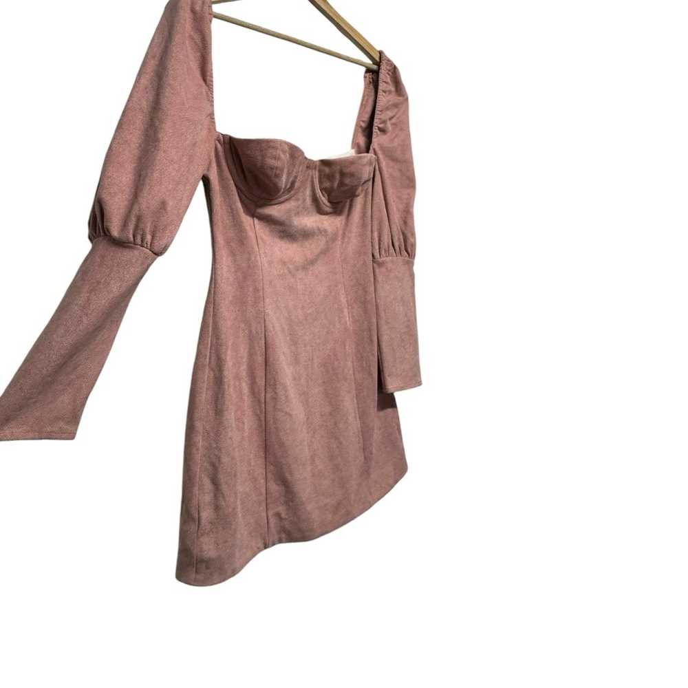 NWOT REVOLVE MAJORELLE Bria Mini Dress Pink Mauve… - image 8