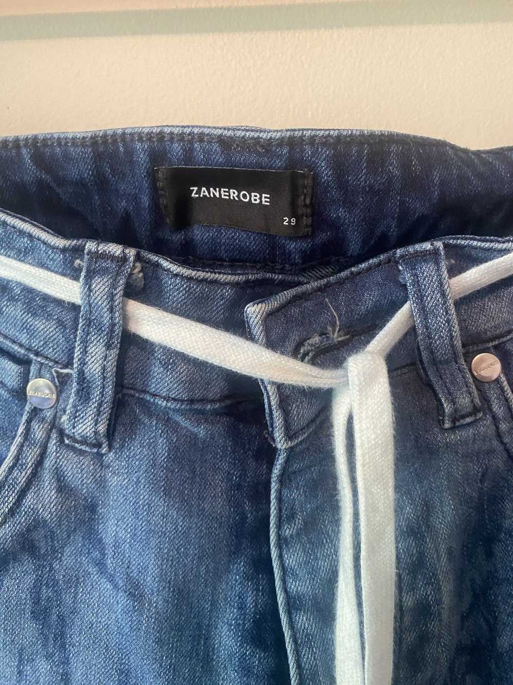 Zanerobe Zanerobe Marbled Denim Jeans - image 3