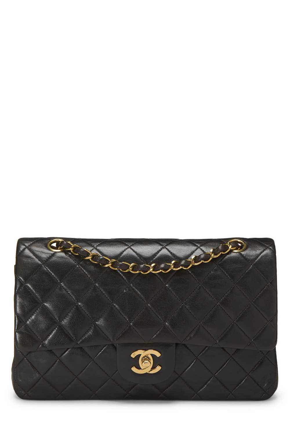 Black Quilted Lambskin Classic Double Flap Medium - image 1