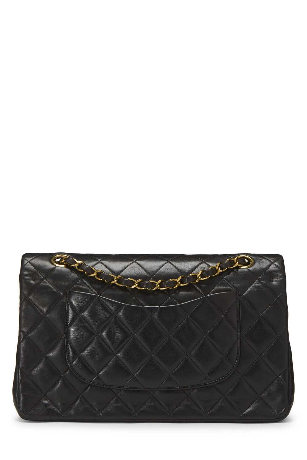 Black Quilted Lambskin Classic Double Flap Medium - image 4