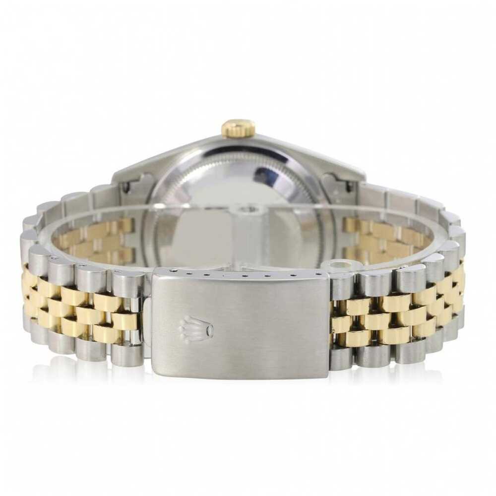 Rolex Yellow gold watch - image 7