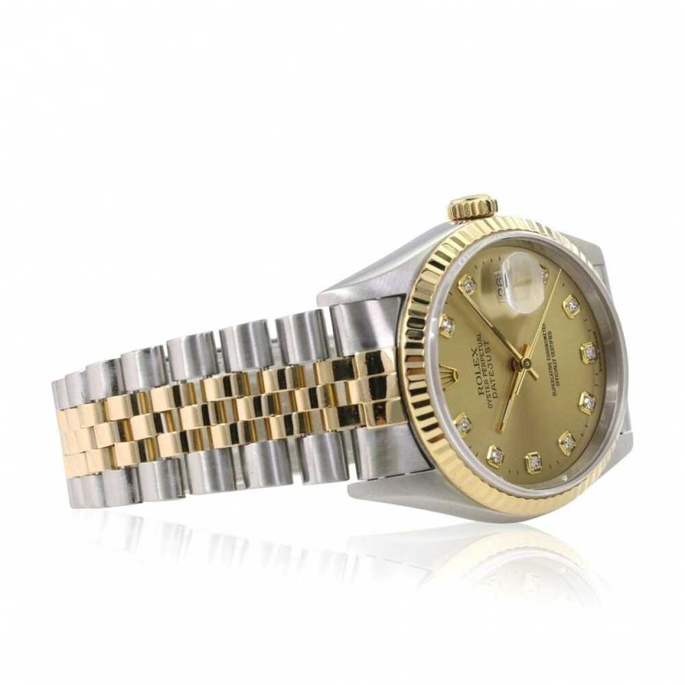 Rolex Yellow gold watch - image 8