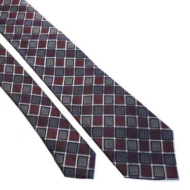 Pronto Uomo Pronto Uomo Platinum Red Gray Plaid L… - image 1