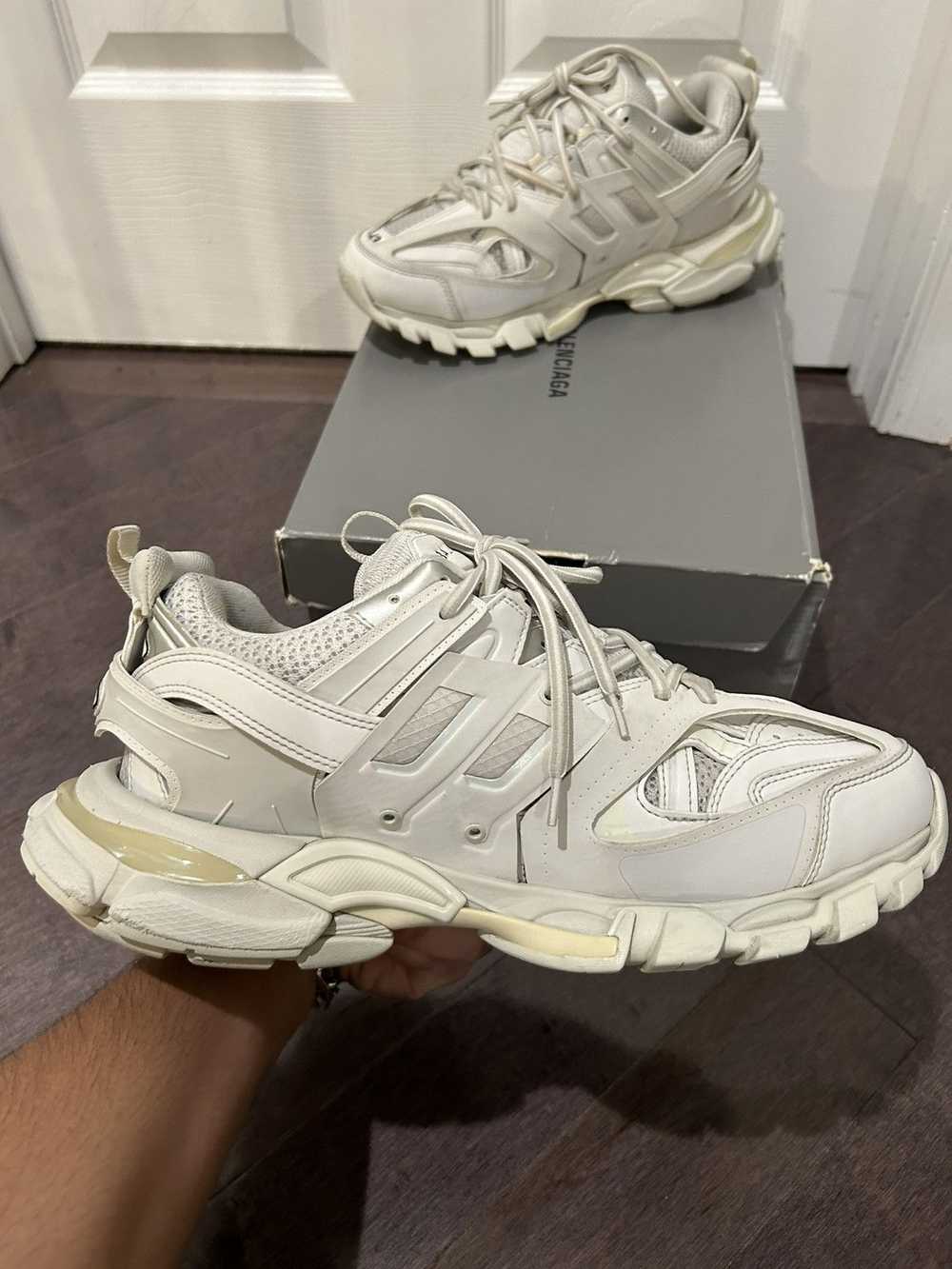 Balenciaga Balenciaga tracks all white size 10 - image 3