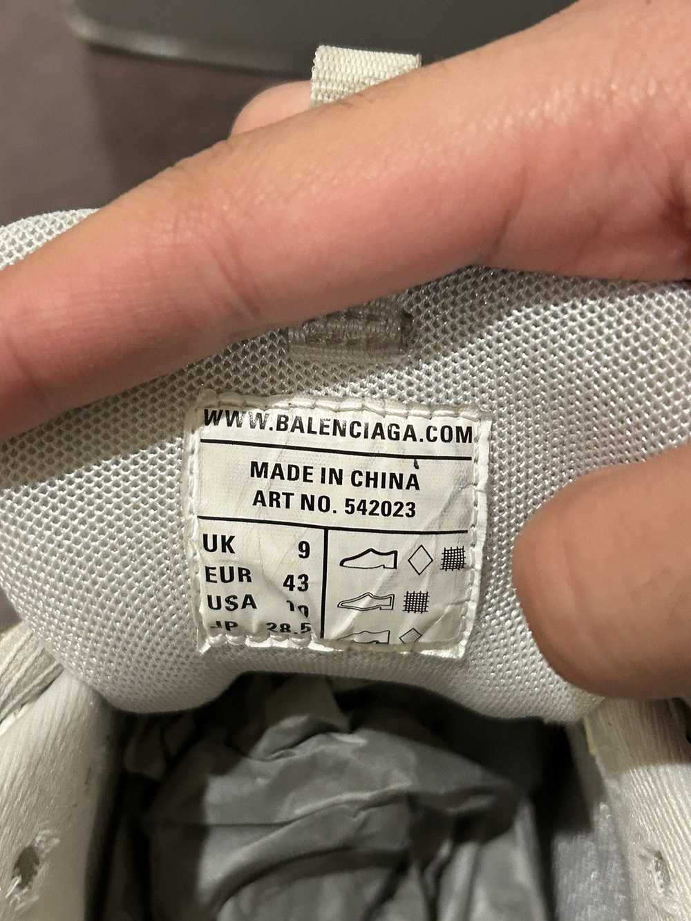 Balenciaga Balenciaga tracks all white size 10 - image 6