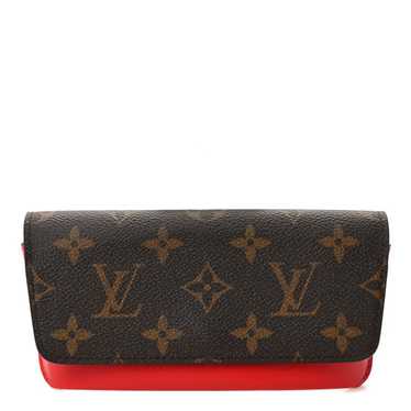 LOUIS VUITTON Monogram Woody Sunglass Case Rouge - image 1