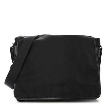 PRADA Tessuto Nylon Saffiano Logo Messenger Bag B… - image 1