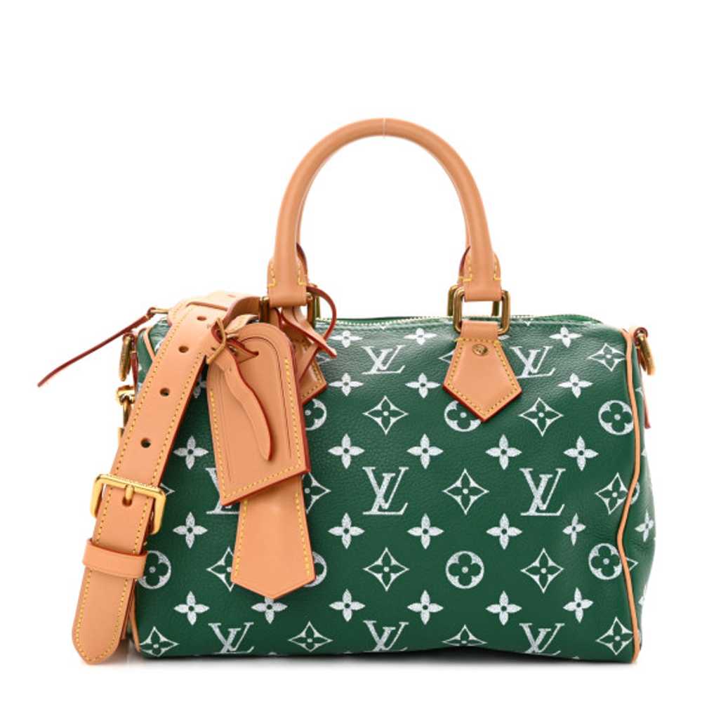 LOUIS VUITTON Calfskin Monogram Speedy P9 Bandoul… - image 1