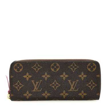 LOUIS VUITTON Monogram Clemence Wallet Fuchsia - image 1