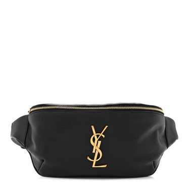 SAINT LAURENT Grain De Poudre Monogram Belt Bag B… - image 1