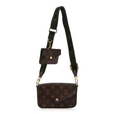 LOUIS VUITTON Monogram Felicie Strap & Go Kaki - image 1