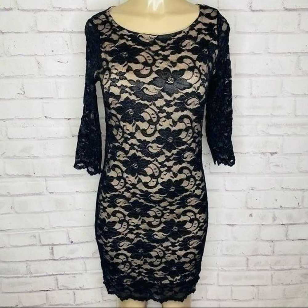 ALEXIA ADMOR  Lace Overlay Dress - image 2