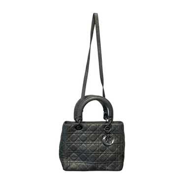 Christian Dior/Hand Bag/Leather/GRY/LADY DIOR - image 1