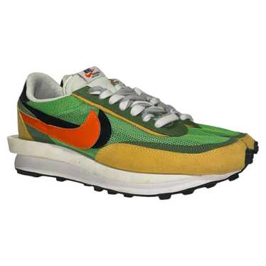 NIKE/LDV WAFFLE/Low-Sneakers/US 10/Cotton/GRN/BV0… - image 1