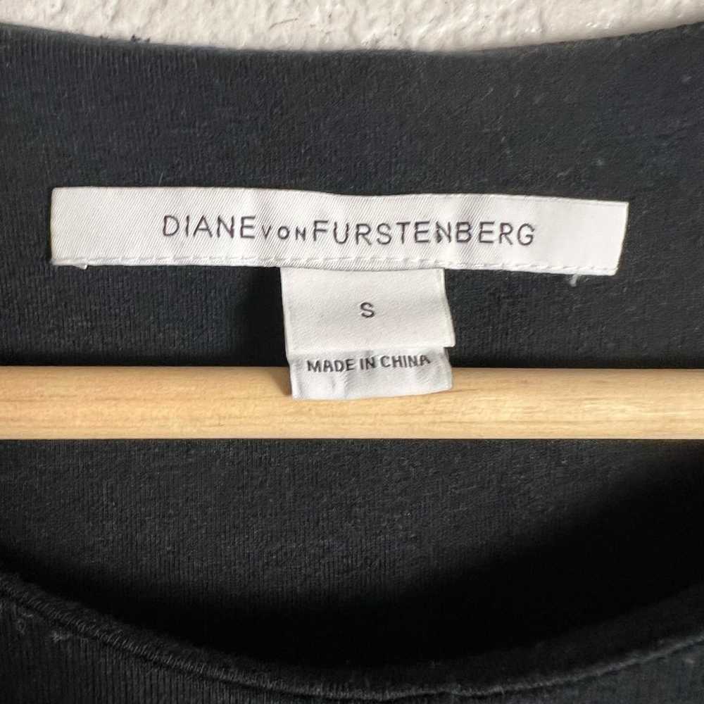 Diane von Furstenberg Meeson Black Knee Length Sh… - image 7