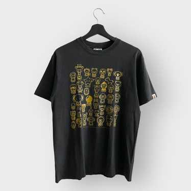 Bape STEAL! 2008 Bape A-Z Golden Family Tee (M) - image 1