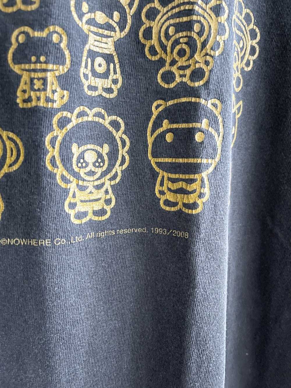 Bape STEAL! 2008 Bape A-Z Golden Family Tee (M) - image 5