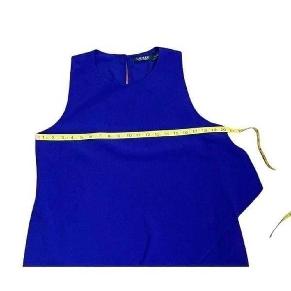 Ralph Lauren Royal Blue Sleeveless Tunic Dress Si… - image 11