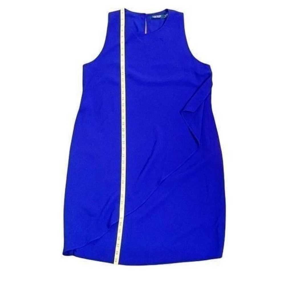 Ralph Lauren Royal Blue Sleeveless Tunic Dress Si… - image 12