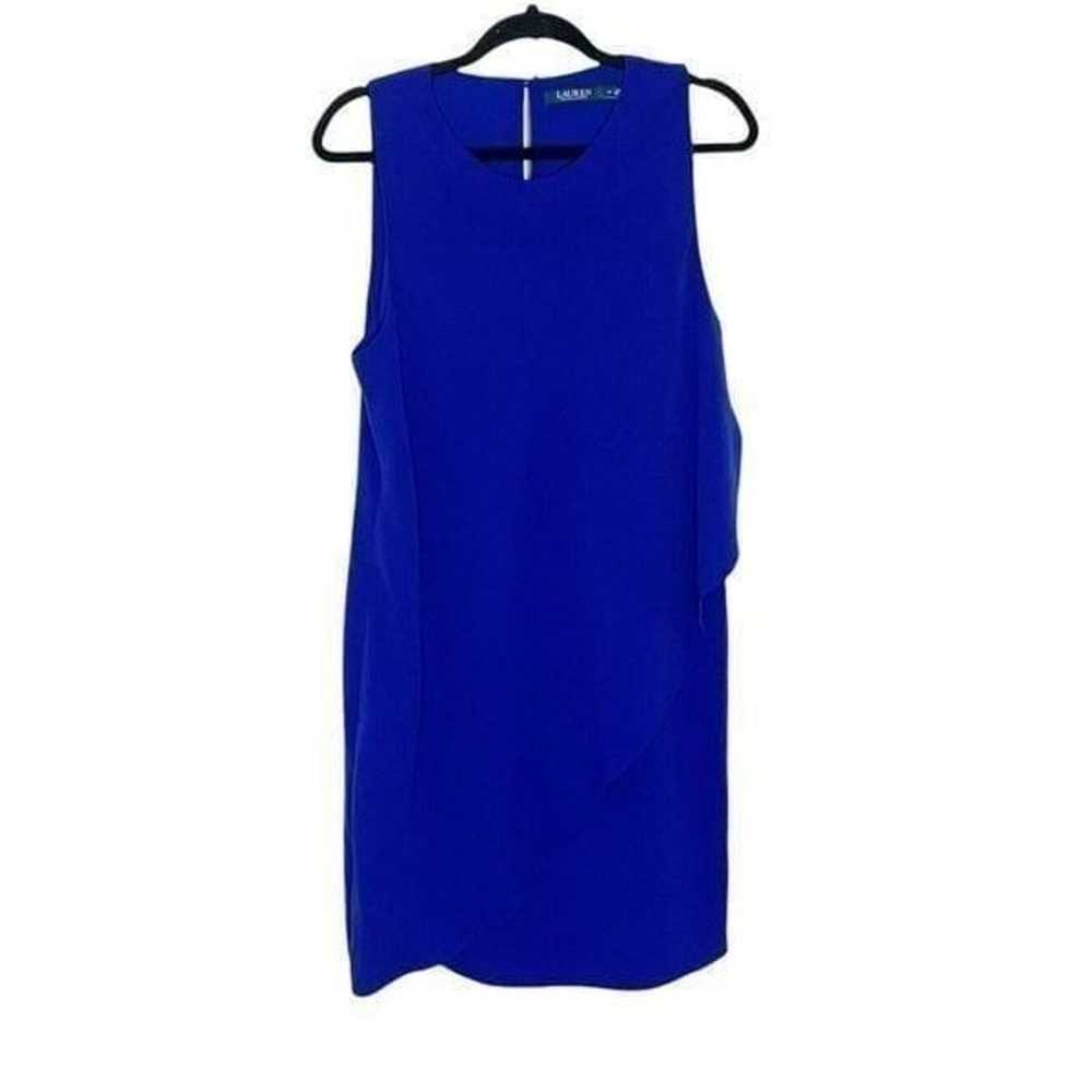 Ralph Lauren Royal Blue Sleeveless Tunic Dress Si… - image 4