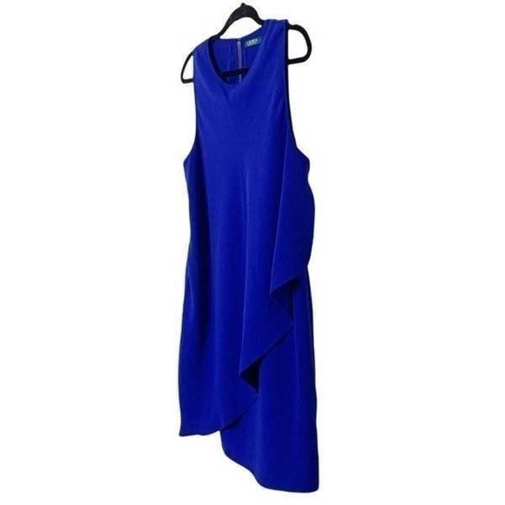 Ralph Lauren Royal Blue Sleeveless Tunic Dress Si… - image 5