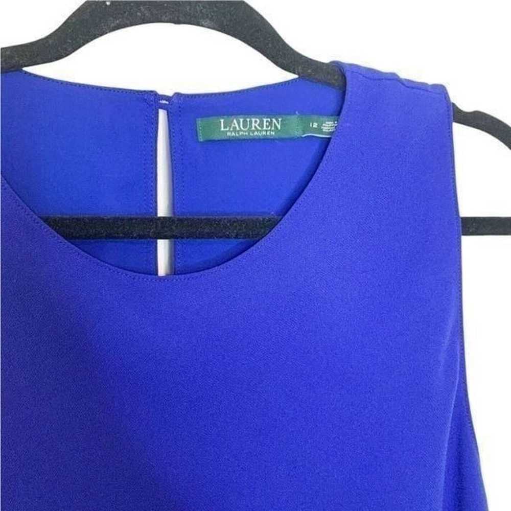 Ralph Lauren Royal Blue Sleeveless Tunic Dress Si… - image 6