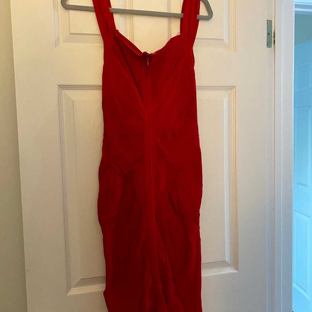 House of CB red bandage dress - image 11